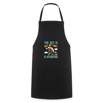 Parachutisme Parachutisme - Tablier de cuisine - noir - Devant - AI Model Male 185 dark (185cm)