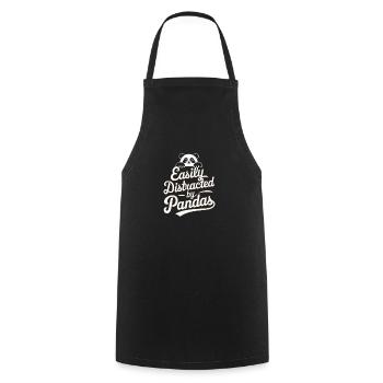 Border Collies Propriétaires de chiens Amoureux des chiens - Tablier de cuisine - noir - Devant - AI Model Male 185 dark (185cm)