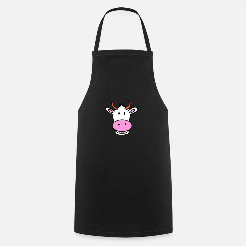 vache qui rit - Tablier de cuisine - noir