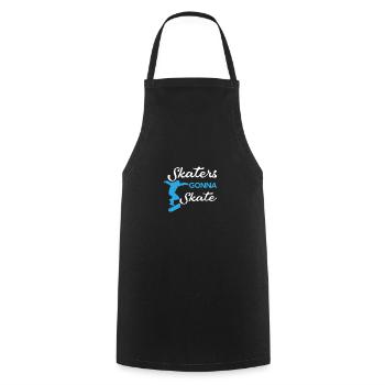 Skateboarder Skateboard - Tablier de cuisine - noir - Devant - AI Model Male 185 dark (185cm)