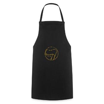 Flag Flag Flags Flags Anti-Fascist - Cooking Apron - black - Front - AI Model Male 185 dark (185cm)