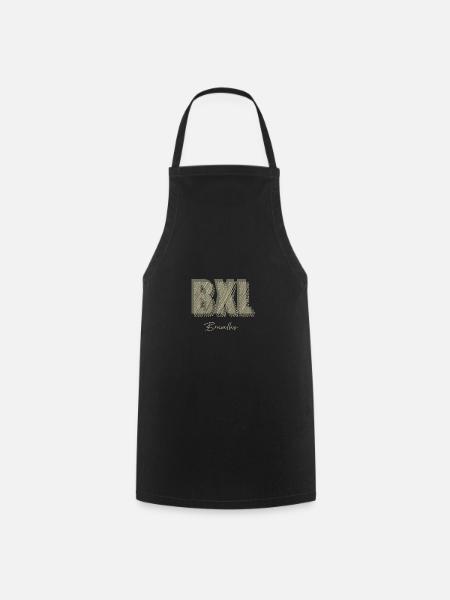 BXL Brussels - Cooking Apron - black