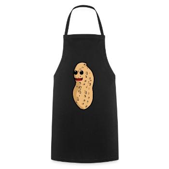 Peanut Nut Children Peanuts Child Baby Children - Cooking Apron - black - Front - AI Model Male 185 dark (185cm)