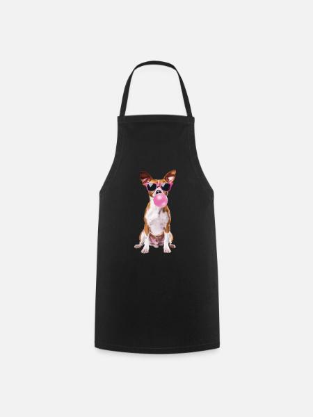 Basenji - Kochschürze - Schwarz