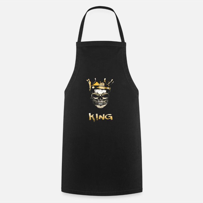 Roi - Tablier de cuisine - noir