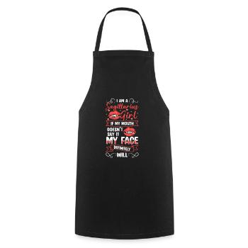 Sagittarius Star Constellation - Cooking Apron - black - Front - AI Model Male 185 dark (185cm)