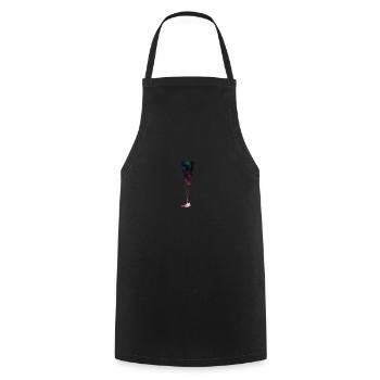 Pilote de l'espace cadeau parapente parapente - Tablier de cuisine - noir - Devant - AI Model Male 185 dark (185cm)