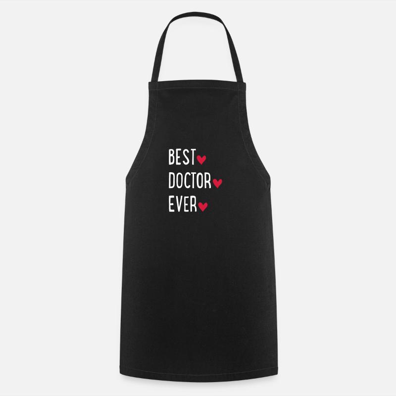 médecin - Tablier de cuisine - noir