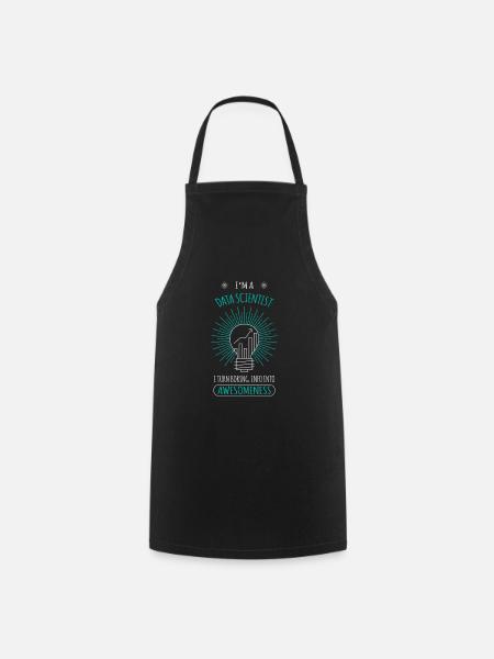 Data scientist Geschenk Informatik - Kochschürze - Schwarz