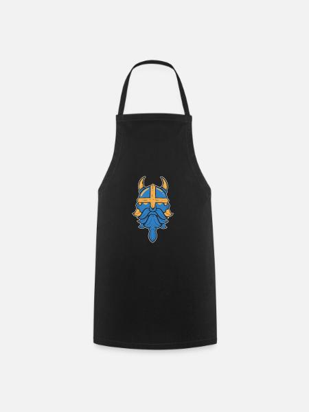 Suède Suédois Viking Viking - Tablier de cuisine - noir