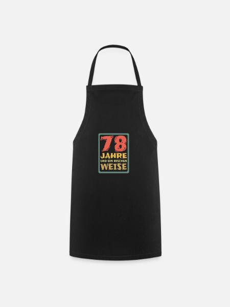 78 - Kochschürze - Schwarz