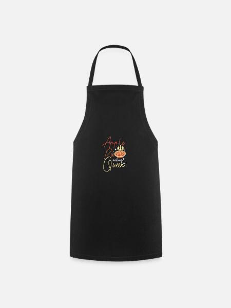 Apple pie making queen - Kochschürze - Schwarz
