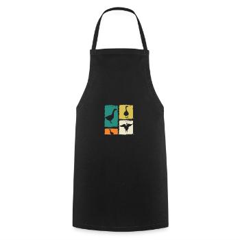 Goose - Cooking Apron - black - Front - AI Model Male 185 dark (185cm)