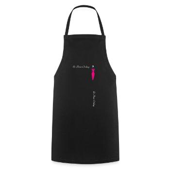 St. Peter-Ording shopping - Kochschürze - Schwarz - Vorne - AI Model Male 185 dark (185cm)