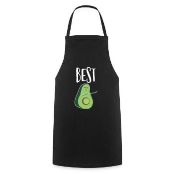 Partner Look Couple Partner Couple Couple Family - Cooking Apron - black - Front - AI Model Male 185 dark (185cm)