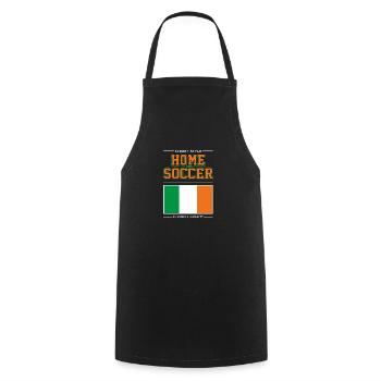 Le berceau du football - Tablier de cuisine - noir - Devant - AI Model Male 185 dark (185cm)