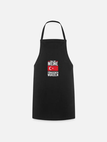 Turcs Turquie Turquie - Tablier de cuisine - noir