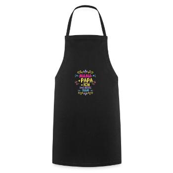 Daughters Daughter - Cooking Apron - black - Front - AI Model Male 185 dark (185cm)