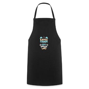 Kaffee Onkel - Kochschürze - Schwarz - Vorne - AI Model Male 185 dark (185cm)