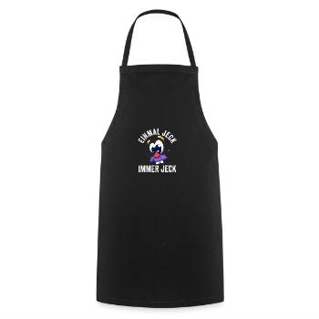 Costume de carnaval Carnaval - Tablier de cuisine - noir - Devant - AI Model Male 185 dark (185cm)