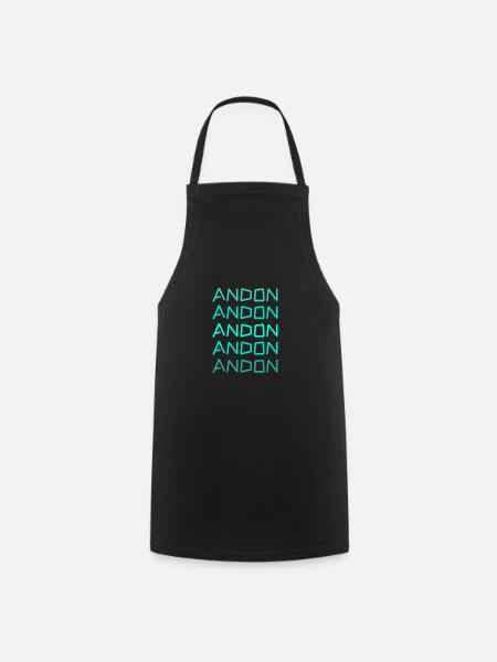 Andon - Kochschürze - Schwarz