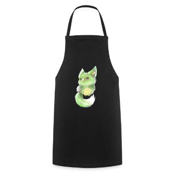Lupifowl Limetten Edition - Kochschürze - Schwarz - Vorne - AI Model Male 185 dark (185cm)