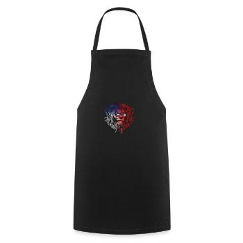 Chili - Tablier de cuisine - noir - Devant - AI Model Male 185 dark (185cm)