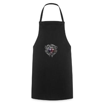 Mayotte - Tablier de cuisine - noir - Devant - AI Model Male 185 dark (185cm)