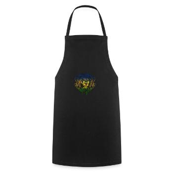 Ogonis - Tablier de cuisine - noir - Devant - AI Model Male 185 dark (185cm)