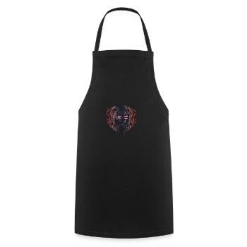 Thaïlande - Tablier de cuisine - noir - Devant - AI Model Male 185 dark (185cm)