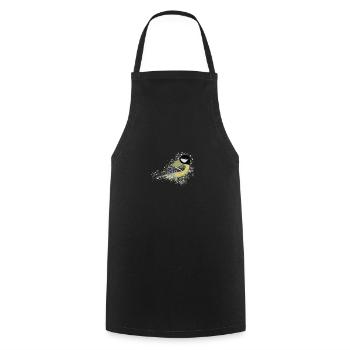 Great Bird Bird Lover Birdwatcher - Cooking Apron - black - Front - AI Model Male 185 dark (185cm)