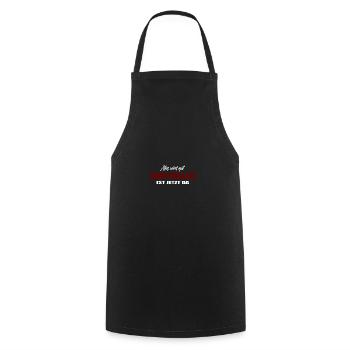 Maler - Kochschürze - Schwarz - Vorne - AI Model Male 185 dark (185cm)