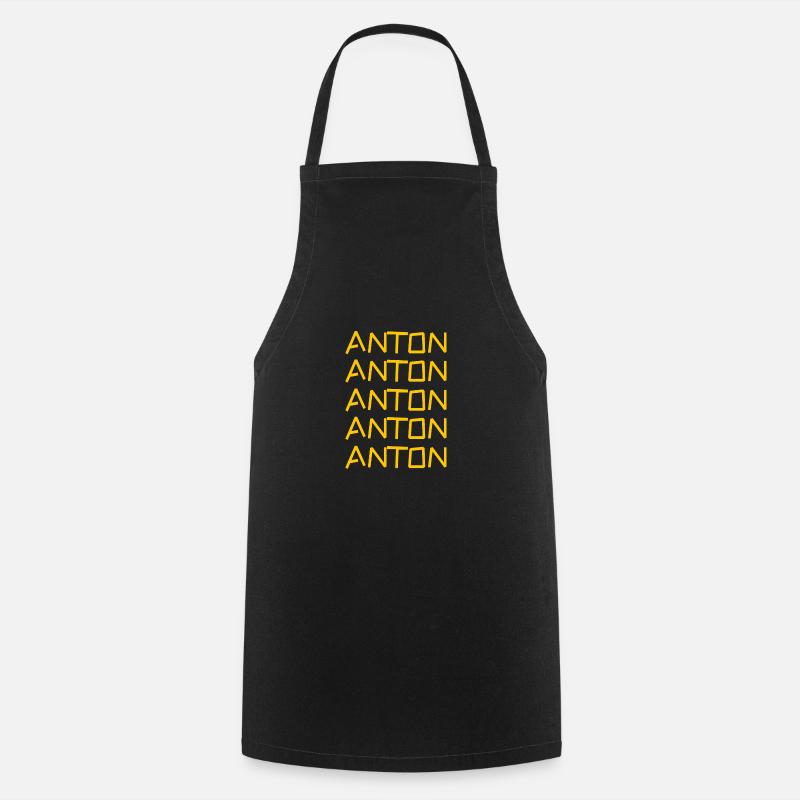 Anton - Kochschürze - Schwarz