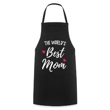 Die beste Mutter der Welt - Kochschürze - Schwarz - Vorne - AI Model Male 185 dark (185cm)