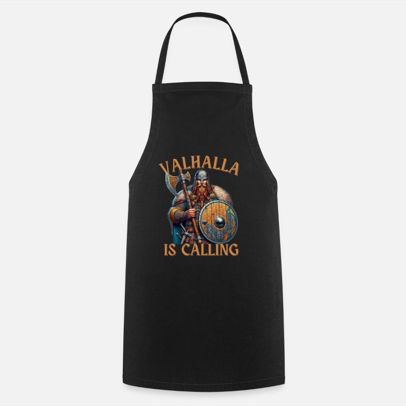 Valhalla is Calling - Kochschürze - Schwarz