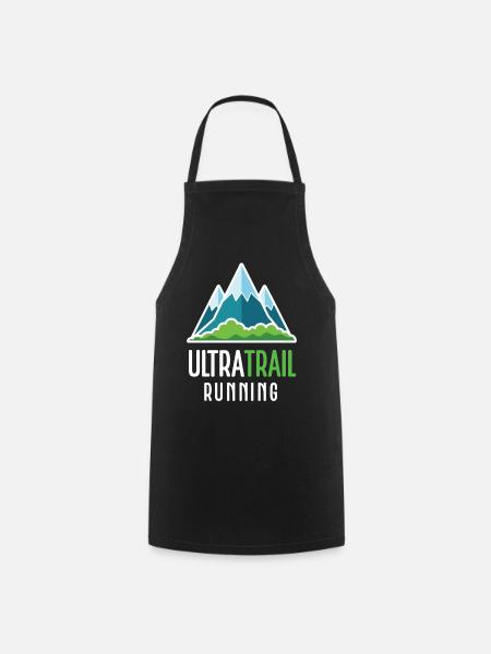 Ultra Trail Running - Tablier de cuisine - noir