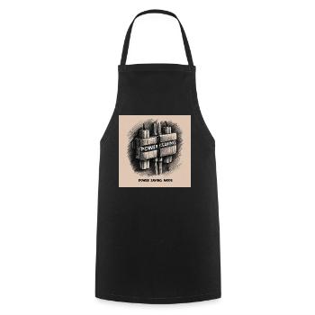 Sleep - Cooking Apron - black - Front - AI Model Male 185 dark (185cm)