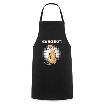 Nerv Mich Nicht Whippet Windhund Whippetbesitzer - Kochschürze - Schwarz - Vorne - AI Model Male 185 dark (185cm)