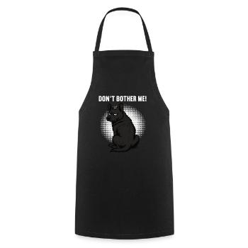 Don't Bother Me Black Shepherd Shepherd - Cooking Apron - black - Front - AI Model Male 185 dark (185cm)
