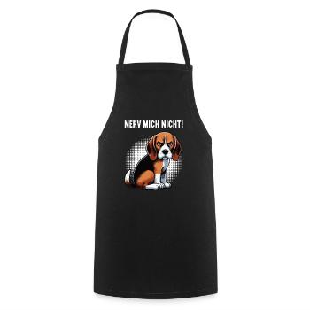 Nerv Mich Nicht Beagle Beaglebesitzer Beaglehalter - Kochschürze - Schwarz - Vorne - AI Model Male 185 dark (185cm)