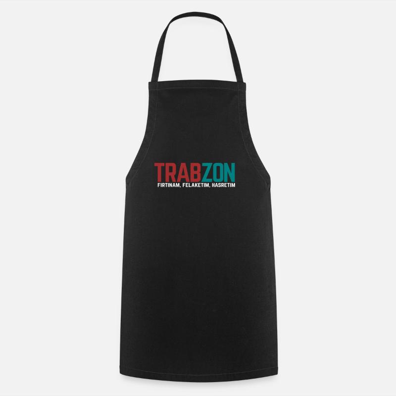 Trabzon - Tablier de cuisine - noir