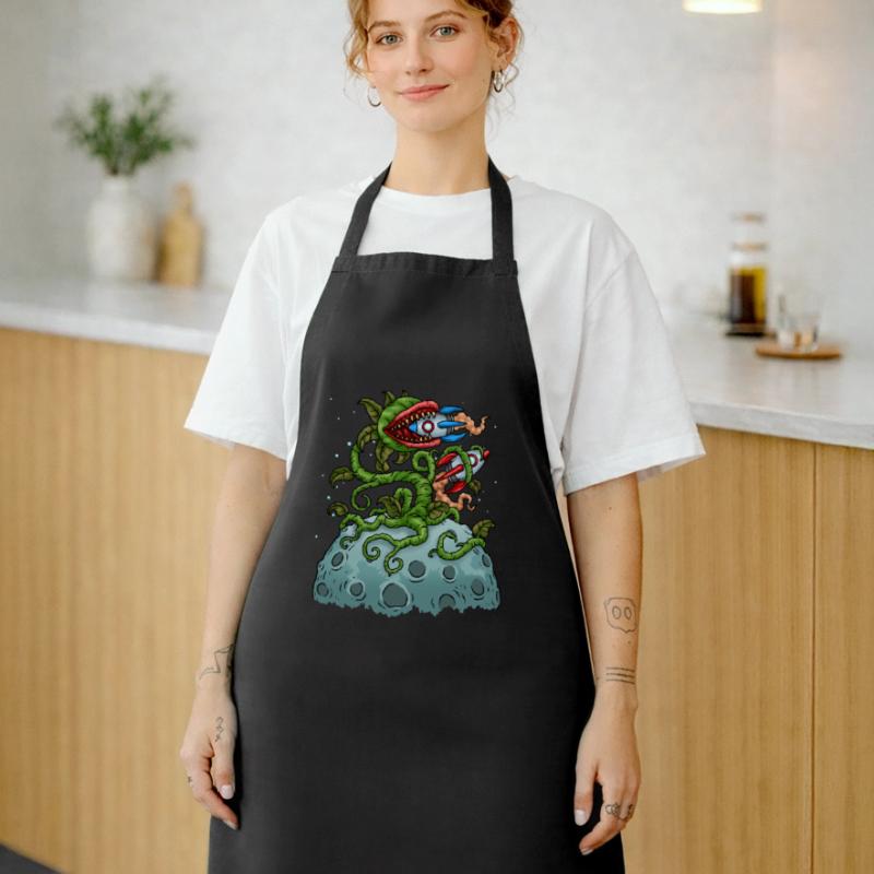 Venus Flytrap Rocket Carnivorous Plant Cooking Apron