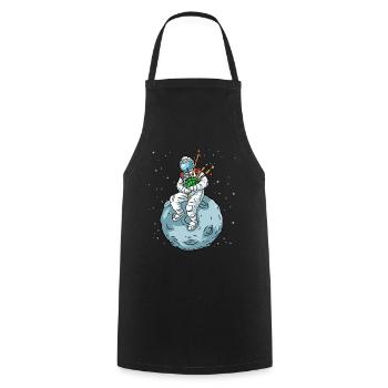 Cornemuse chemise astronaute cornemuse cornemuse - Tablier de cuisine - noir - Devant - AI Model Male 185 dark (185cm)