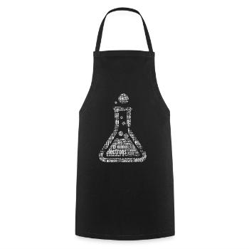 Geschenk Für Physik- Und Chemielehrer - Kochschürze - Schwarz - Vorne - AI Model Male 185 dark (185cm)