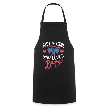 Bats, Bat - Cooking Apron - black - Front - AI Model Male 185 dark (185cm)