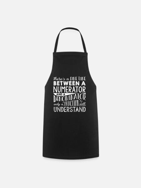 Mathematicians, Mathematics, Mathematics - Cooking Apron - black