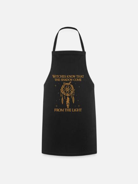 Femme sorcière, sorcellerie, Wicca - Tablier de cuisine - noir