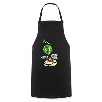 Boccia Set Boccia Player Flying Bocce Boccia - Cooking Apron - black - Front - AI Model Male 185 dark (185cm)