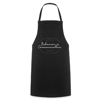 Collecte de données - Thérapeutes analystes comportementaux - Tablier de cuisine - noir - Devant - AI Model Male 185 dark (185cm)