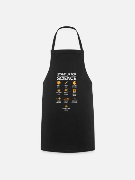 Défendez la science, la science - Tablier de cuisine - noir
